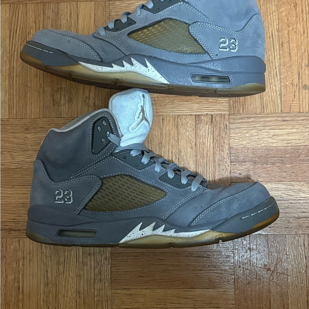 Jordan 5 Retro Wolf Grey Size 10
